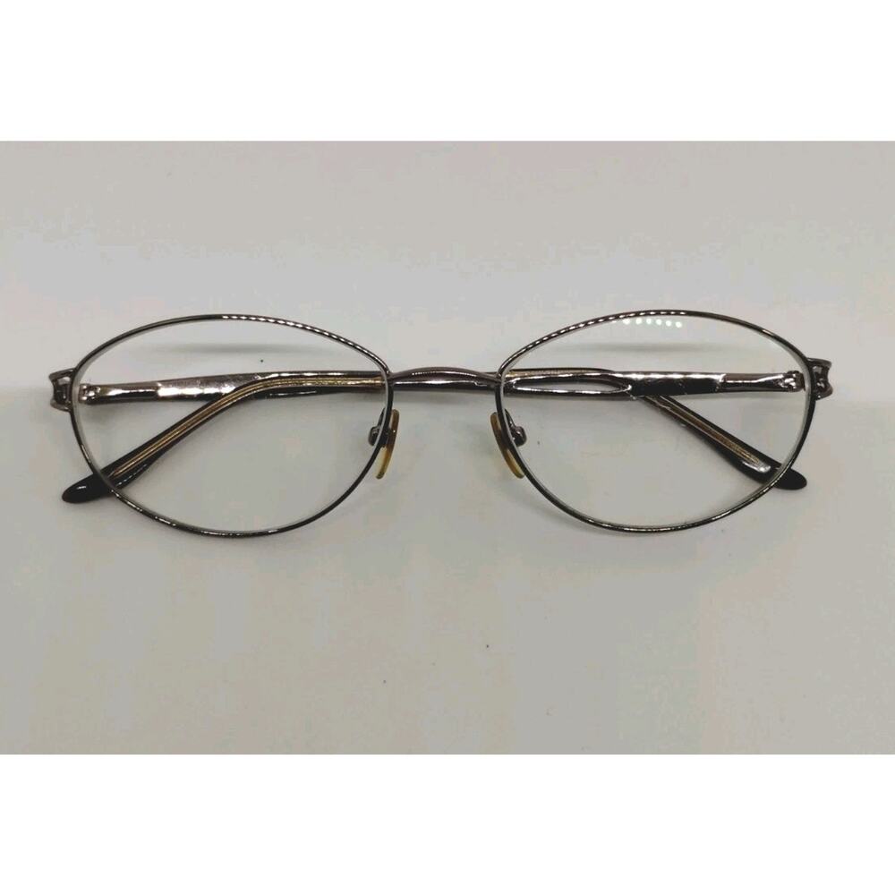 Elizabeth Arden Eyeglass Frames EA1016-1 GM Gray 52-17-130 Stained Glass Design